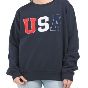 Pacific & Co Navy USA Sweatshirt